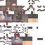 Black skin: raw texture render