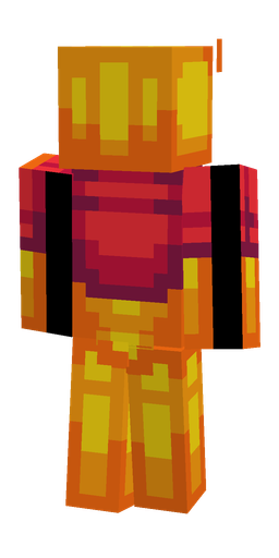 Classic skin: body, back render