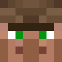Brown skin: face render