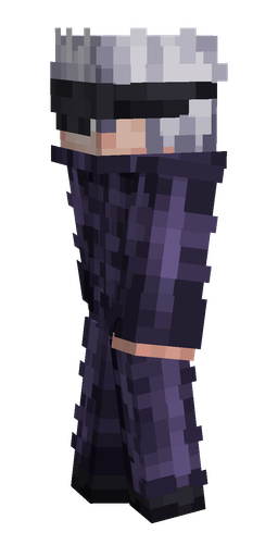 Black skin: body, left side render