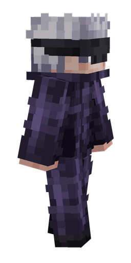 Black skin: body, right side render