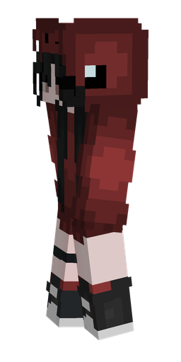 Black skin: body, left side render