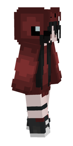 Black skin: body, right side render