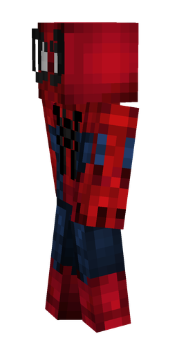 Black skin: body, left side render