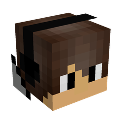 Black skin: head render
