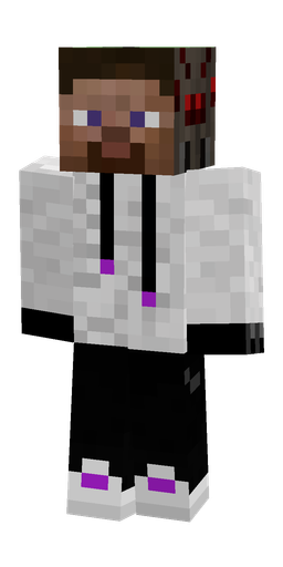 Black skin: body, front render