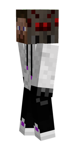 Black skin: body, left side render