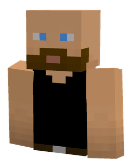 Black skin: bust render