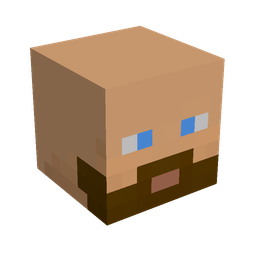 Black skin: head render