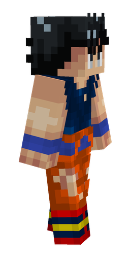 Black skin: body, right side render