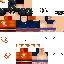 Black skin: raw texture render