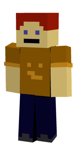 Black skin: body, back render
