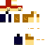 Black skin: raw texture render