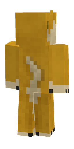 Classic skin: body, back render