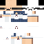 Blue skin: raw texture render