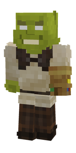 Brown skin: body, front render