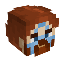 Brown skin: head render