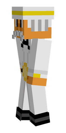 Black skin: body, left side render