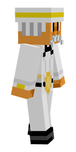 Black skin: body, right side render