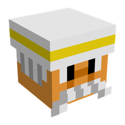Black skin: head render