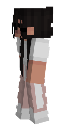 Black skin: body, left side render