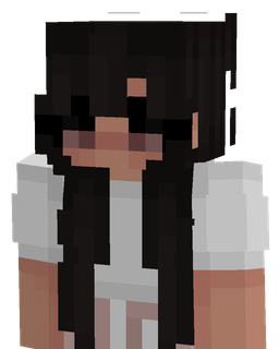 Black skin: bust render