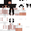 Black skin: raw texture render