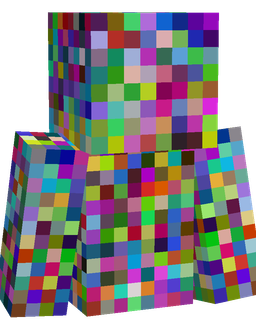 Blue skin: bust render