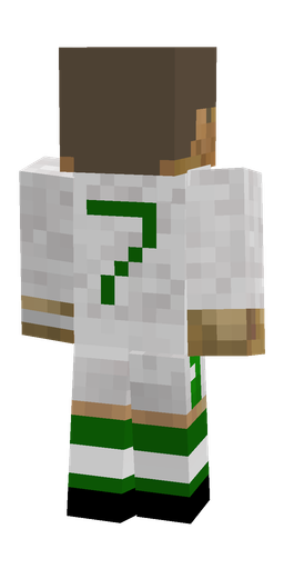 Brown skin: body, back render