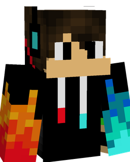 Black skin: bust render