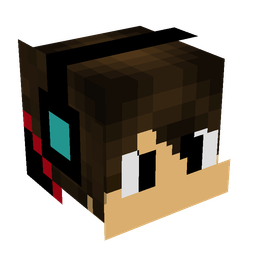 Black skin: head render