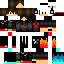 Black skin: raw texture render
