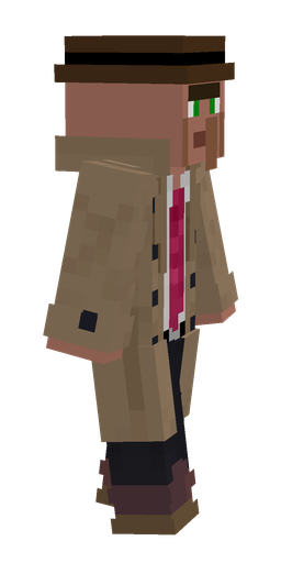 Black skin: body, right side render