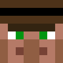 Black skin: face render