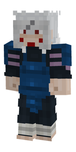 Black skin: body, front render