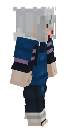 Black skin: body, right side render