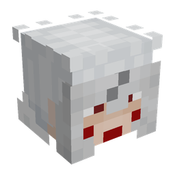 Black skin: head render