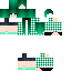 Classic skin: raw texture render