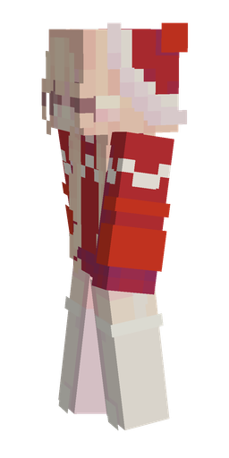 Orange skin: body, left side render