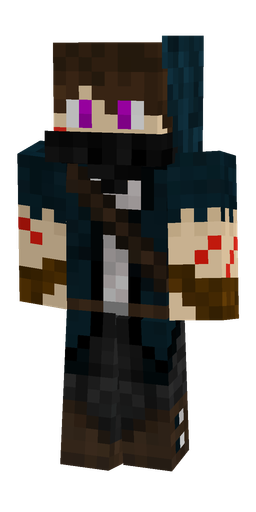 Black skin: body, front render