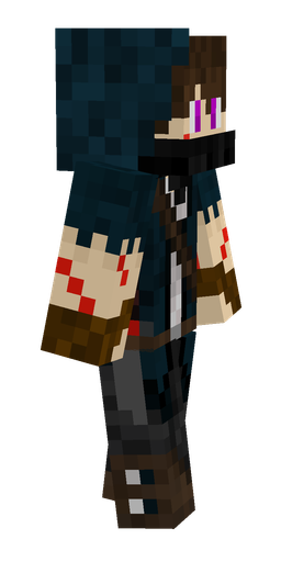 Black skin: body, right side render