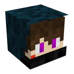 Black skin: head render