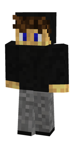 Black skin: body, front render