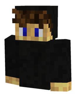 Black skin: bust render
