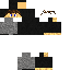 Black skin: raw texture render