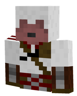 Brown skin: bust render