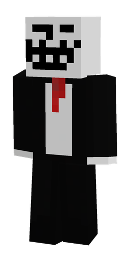 Black skin: body, front render