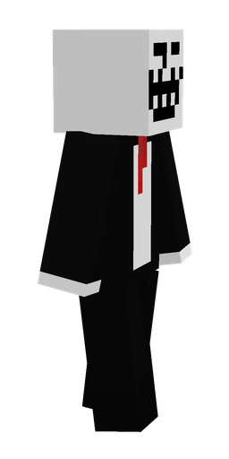 Black skin: body, right side render