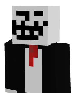 Black skin: bust render