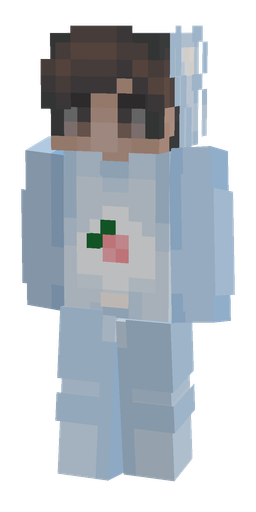 Blue skin: body, front render